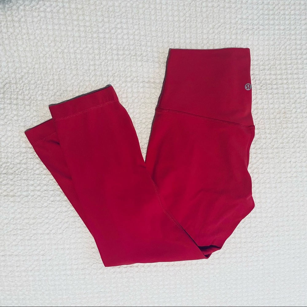 Lululemon Align 21” Crop Pink Size 6